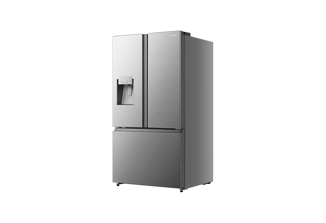 Refrigerateur Americain - Hisense  - Deux portes et un Tiroir  630Litres - Distributeur d'eau - RT-93WC1- Noir  + 06 Mois Garantie