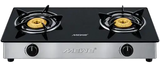 Plaque à Gaz - Mewe - MWKCA-GSC01 – Garantie 12 Mois- Acier Inoxydable - Allumage Automatique