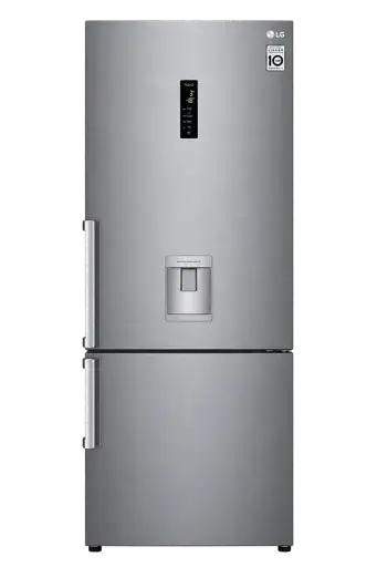 Réfrigérateur Combiné LG GC-F689BLCM - 499 L - Gris - 12 Mois de Garantie