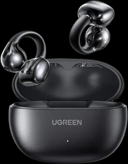Écouteurs Bluetooth noirs en promotion