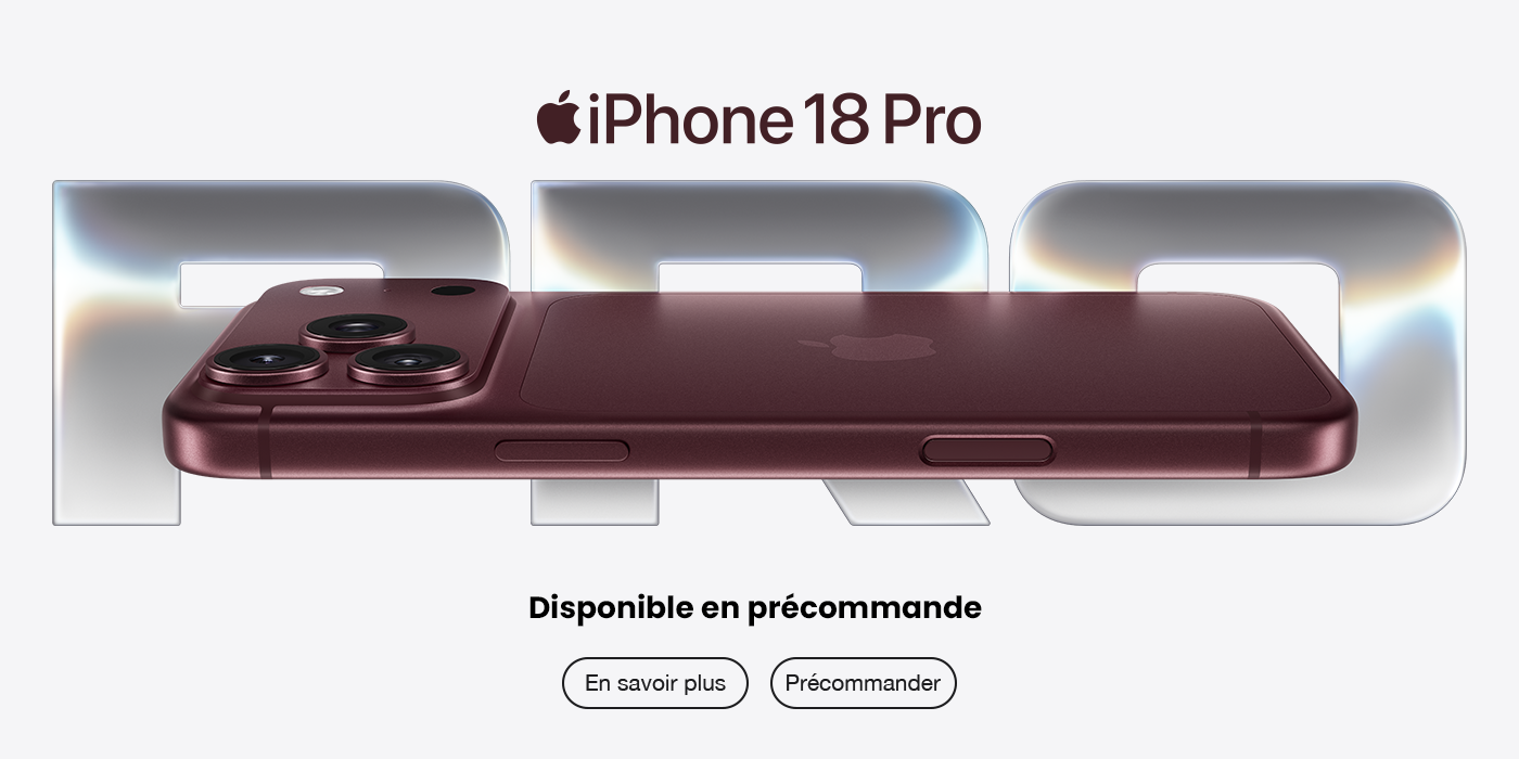 Précommande iPhone 18 PRO Chez Guest Markets