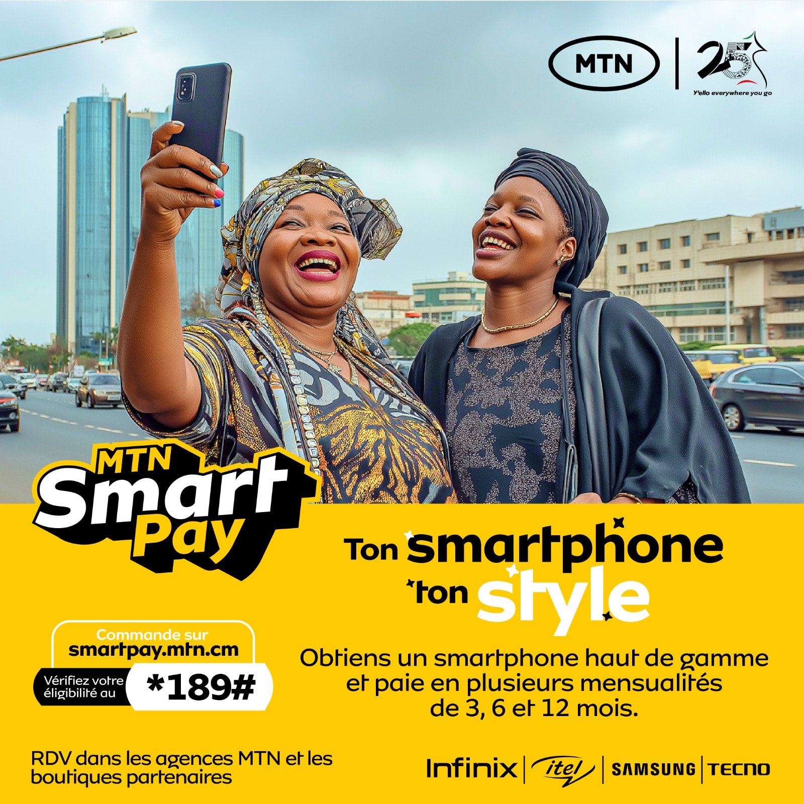 Paiement sécurisé MTN