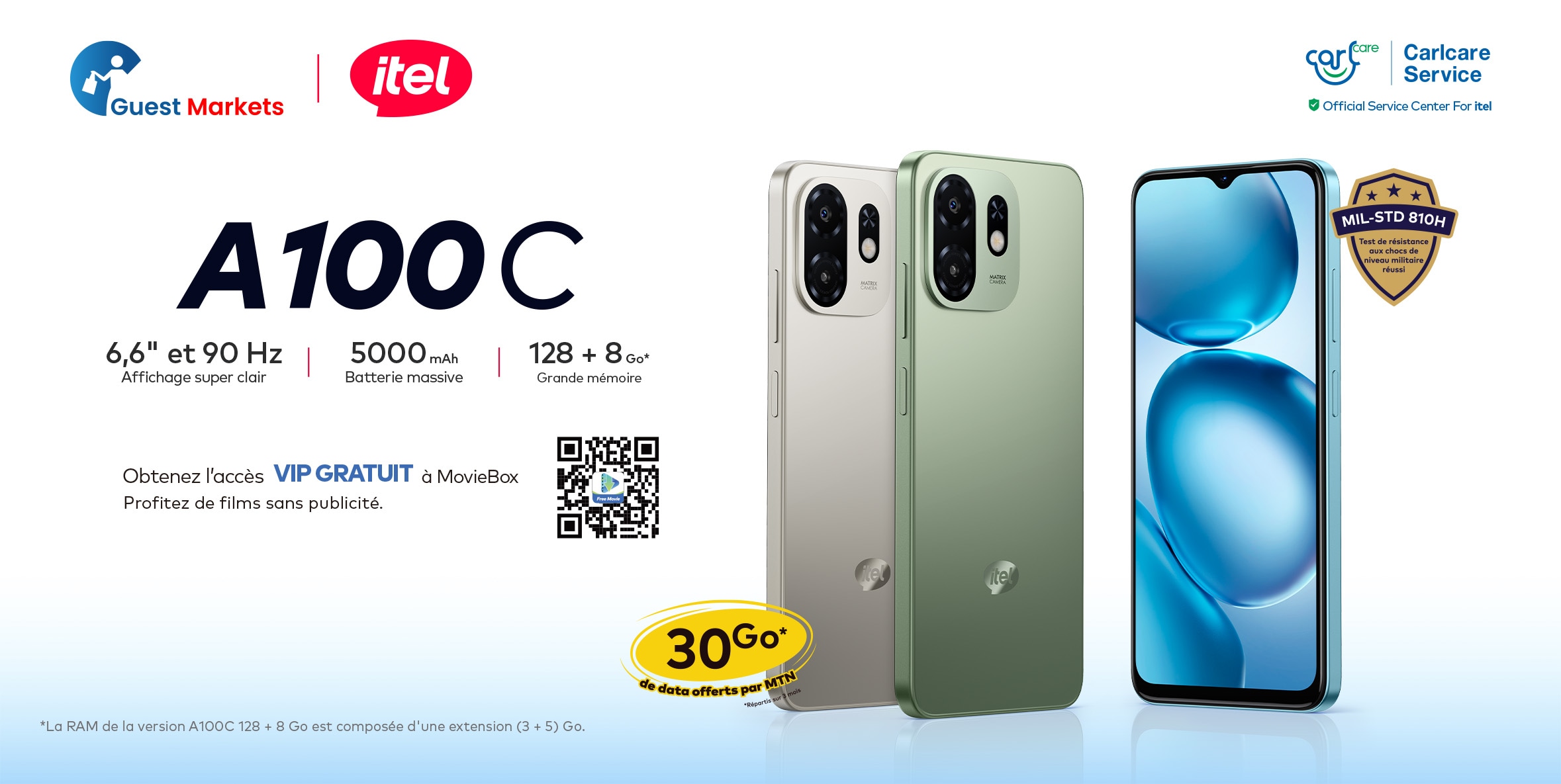 Itel A 100C