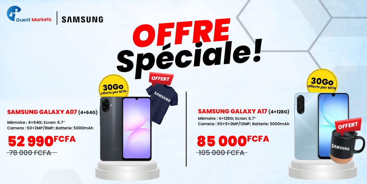 Samsung Affiches promo A07 et A07