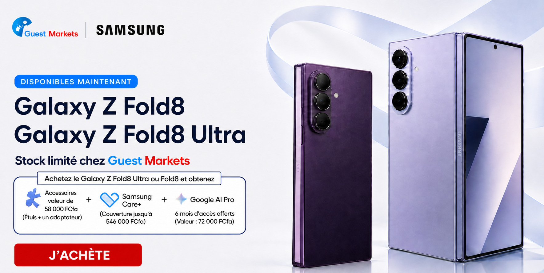 Commande Samsung Galaxy Z Fold 8