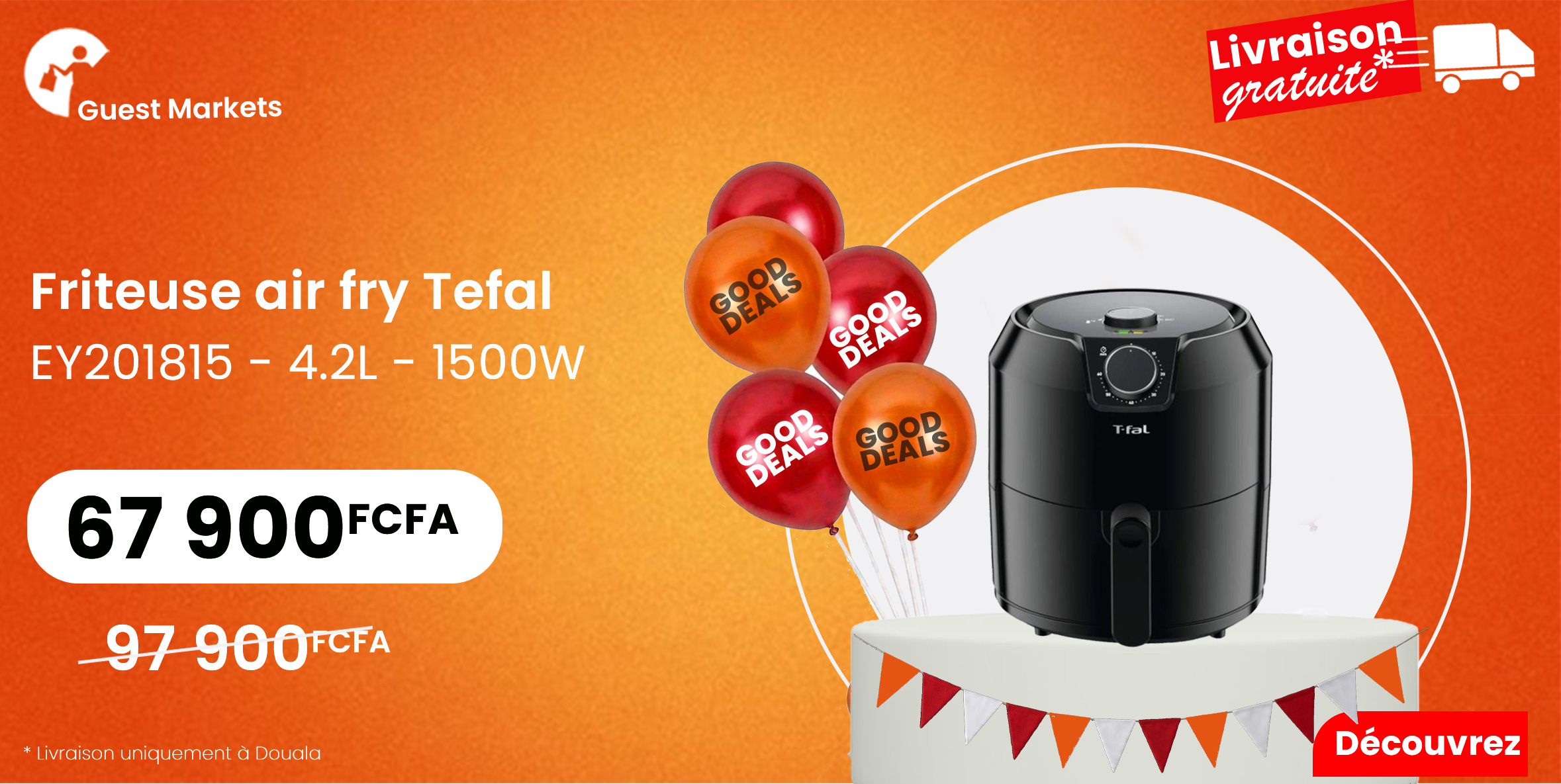 Promo Friteuse électrique