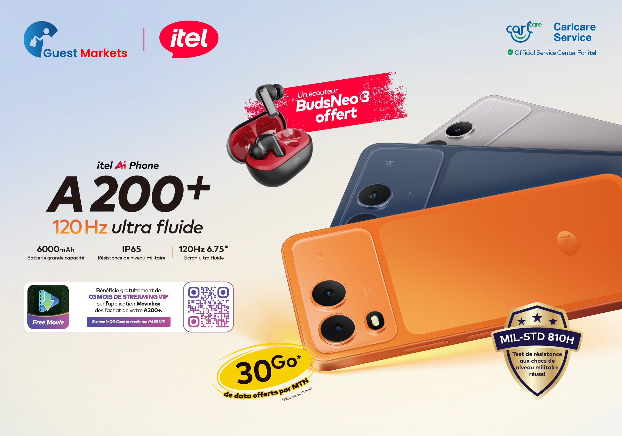 Promotion ITEL A200+