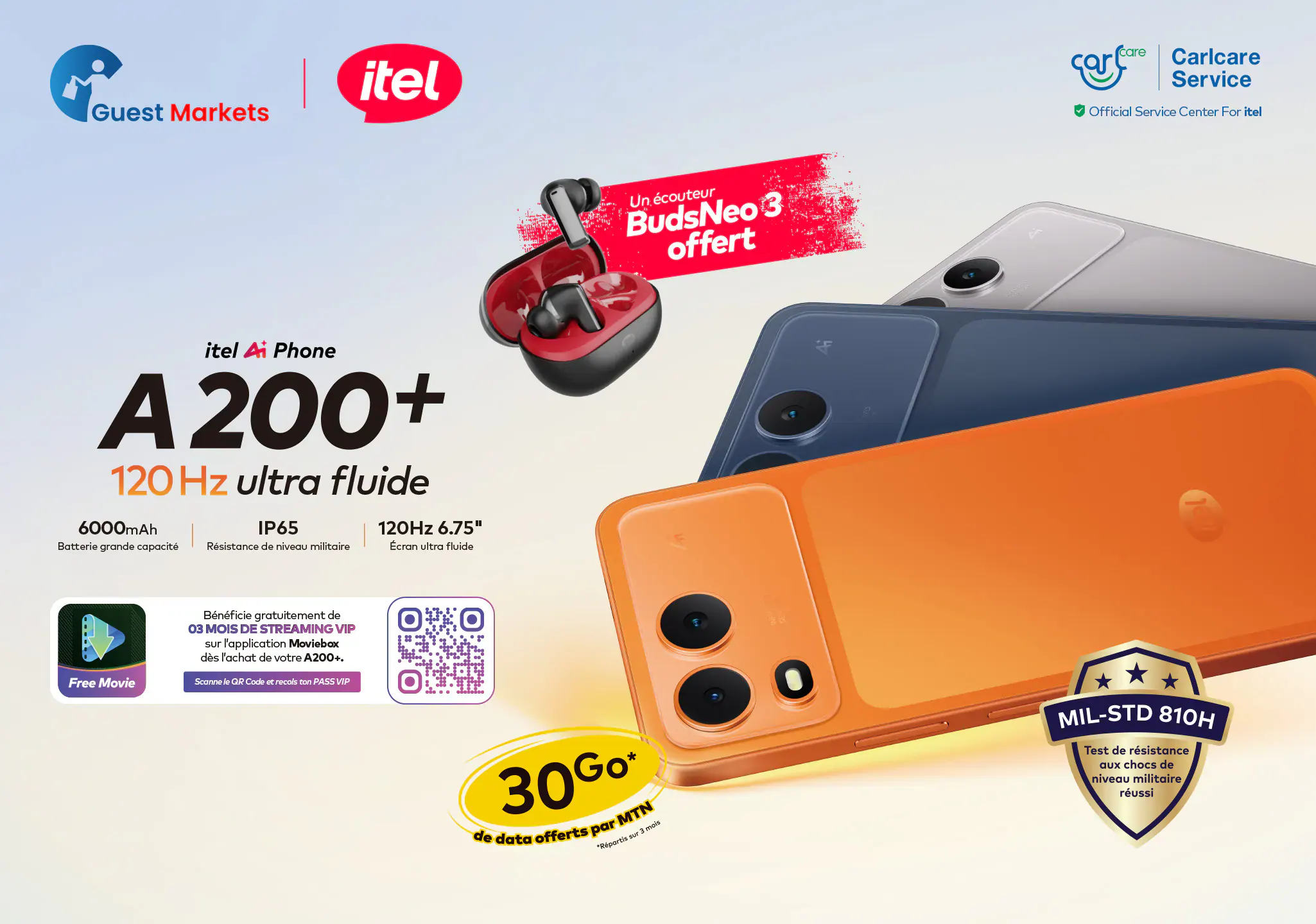 Promotion ITEL A200+